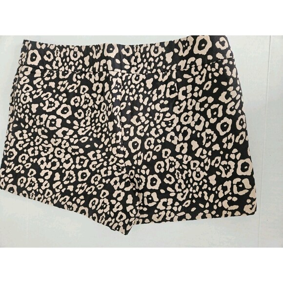 Ann Taylor LOFT Woven Cheetah Patterned Shorts Size 10 Nwot - Picture 5 of 10